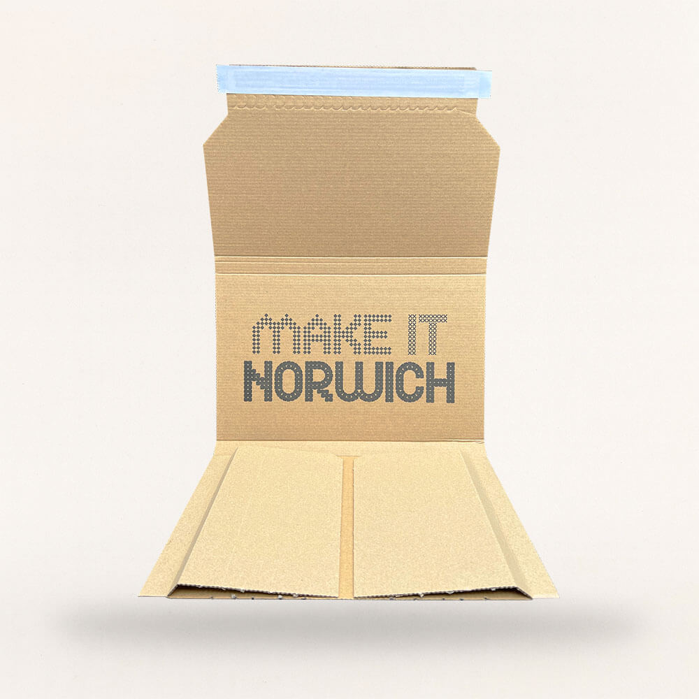 Customised Printed Book Wrap Mailers Printed Sample