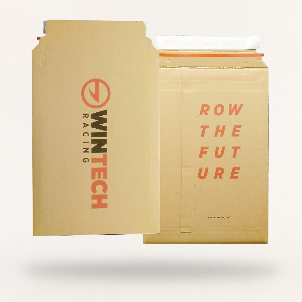 Customised Printed Corrugated Pocket Boxes Printed Sample