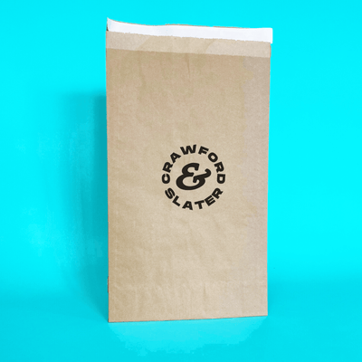 Customised Printed Brown Heavy Duty Paper Mailing Bags - 330x100x485mm
