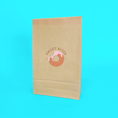 Customised Printed Brown Standard Duty Paper Mailing Bags - 260x70x410mm