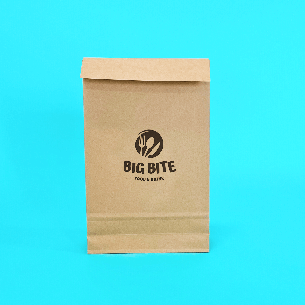 Customised Printed Brown Standard Duty Paper Mailing Bags - 260x70x410mm