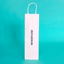 Customised Printed White Twist Handle Paper Carrier Bags - 110x85x360mm