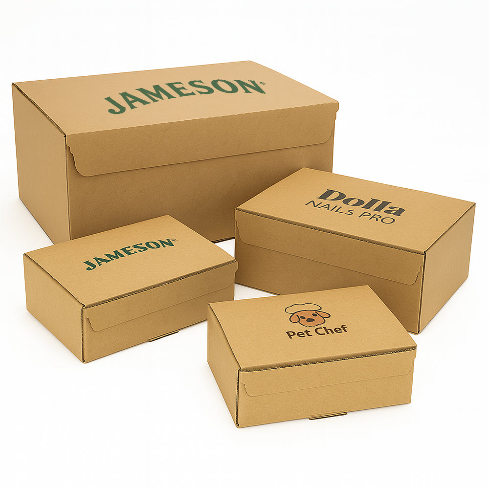 Customised Printed Peal &amp; Seal E-commerce Boxes