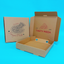Customised Printed Brown 9 Inch Pizza Boxes - 229x229x38mm