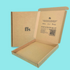 Customised Printed Brown Postal Boxes - 220x206x22mm