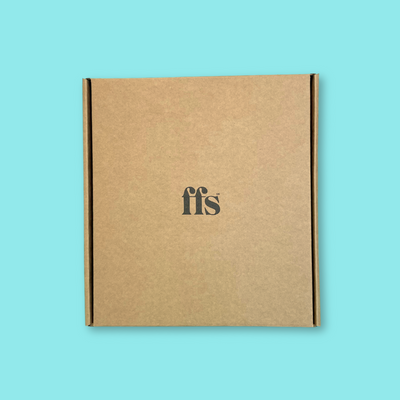 Customised Printed Brown Postal Boxes - 220x206x22mm