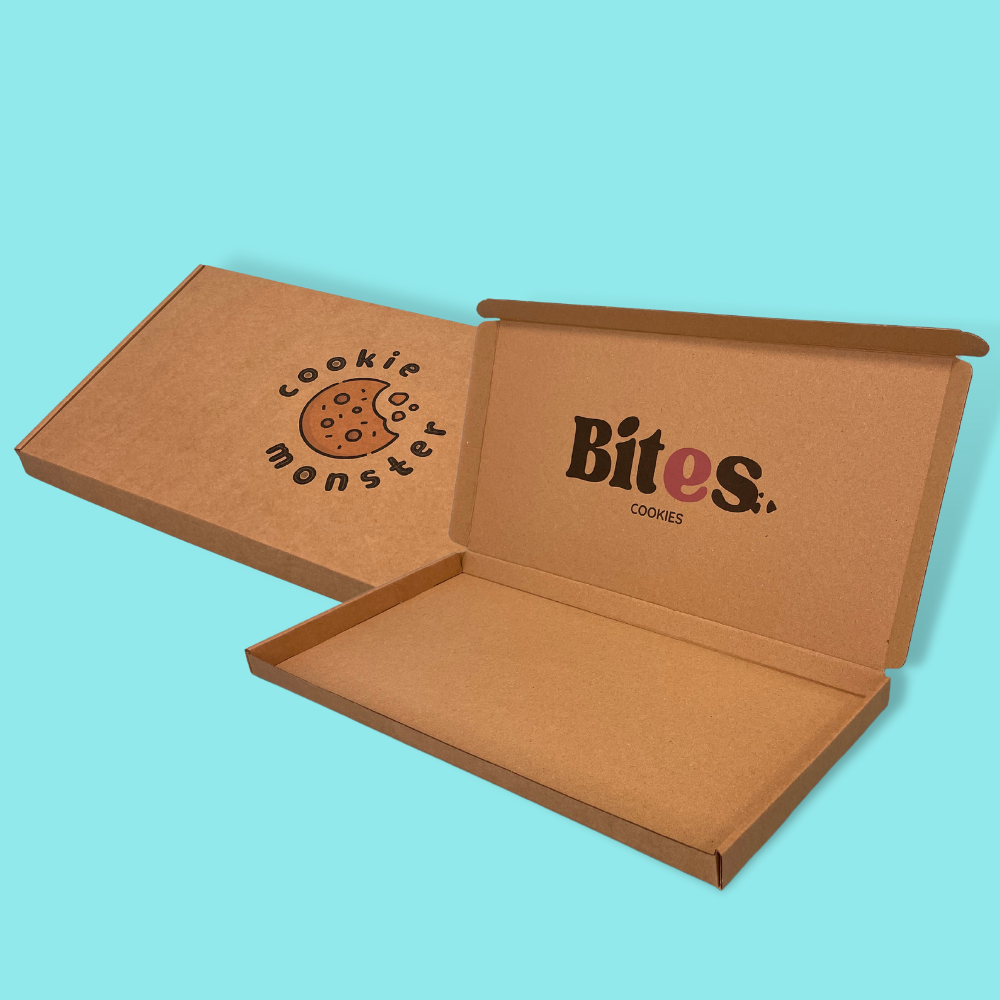 Customised Printed Brown Postal Boxes - 430x219x23mm - Sample