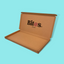 Customised Printed Brown Postal Boxes - 430x219x23mm - Sample