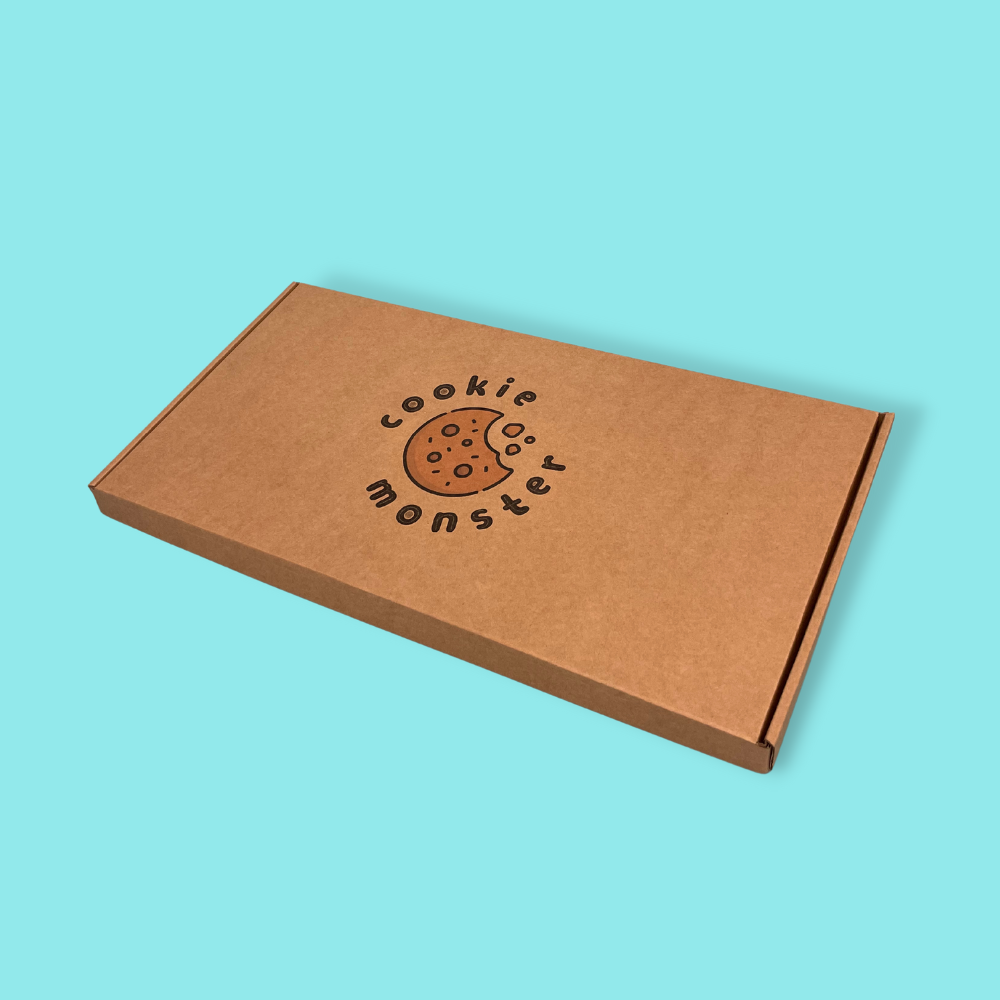 Customised Printed Brown Postal Boxes - 430x219x23mm - Sample