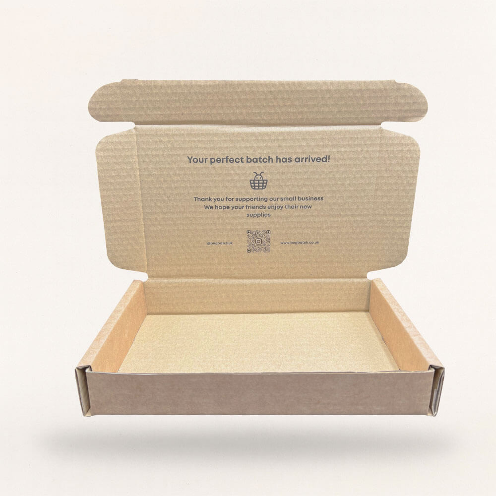 Customised Printed Mailer Postal Boxes Printed Sample