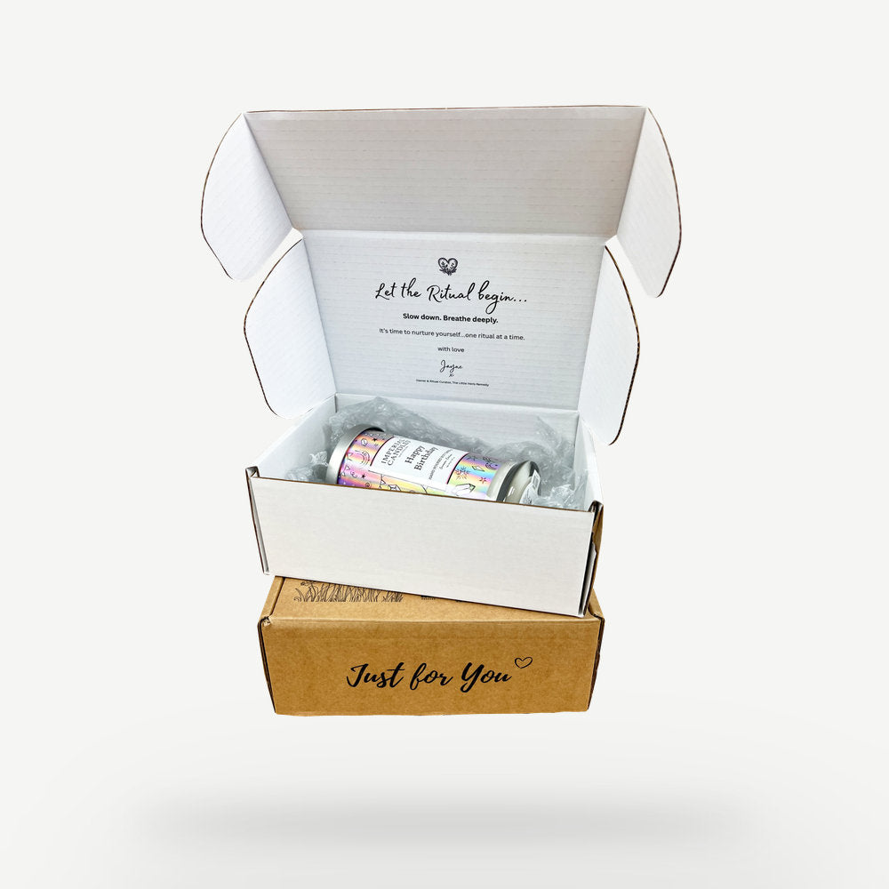 Fast Custom Printed Candle Box Sample | Brown & White | Fast Printed ...