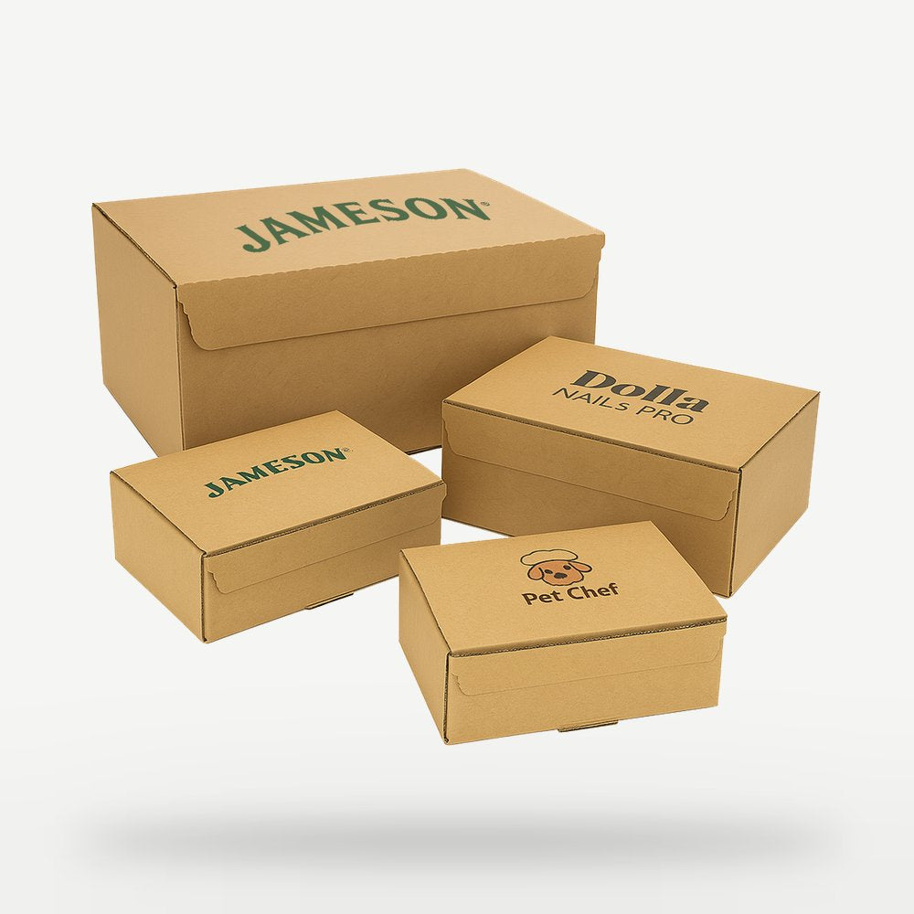 Customised Printed Peal & Seal E-commerce Boxes