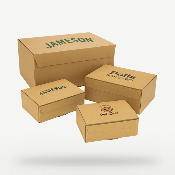 Customised Printed Peel & Seal E-commerce Boxes Printed Sample