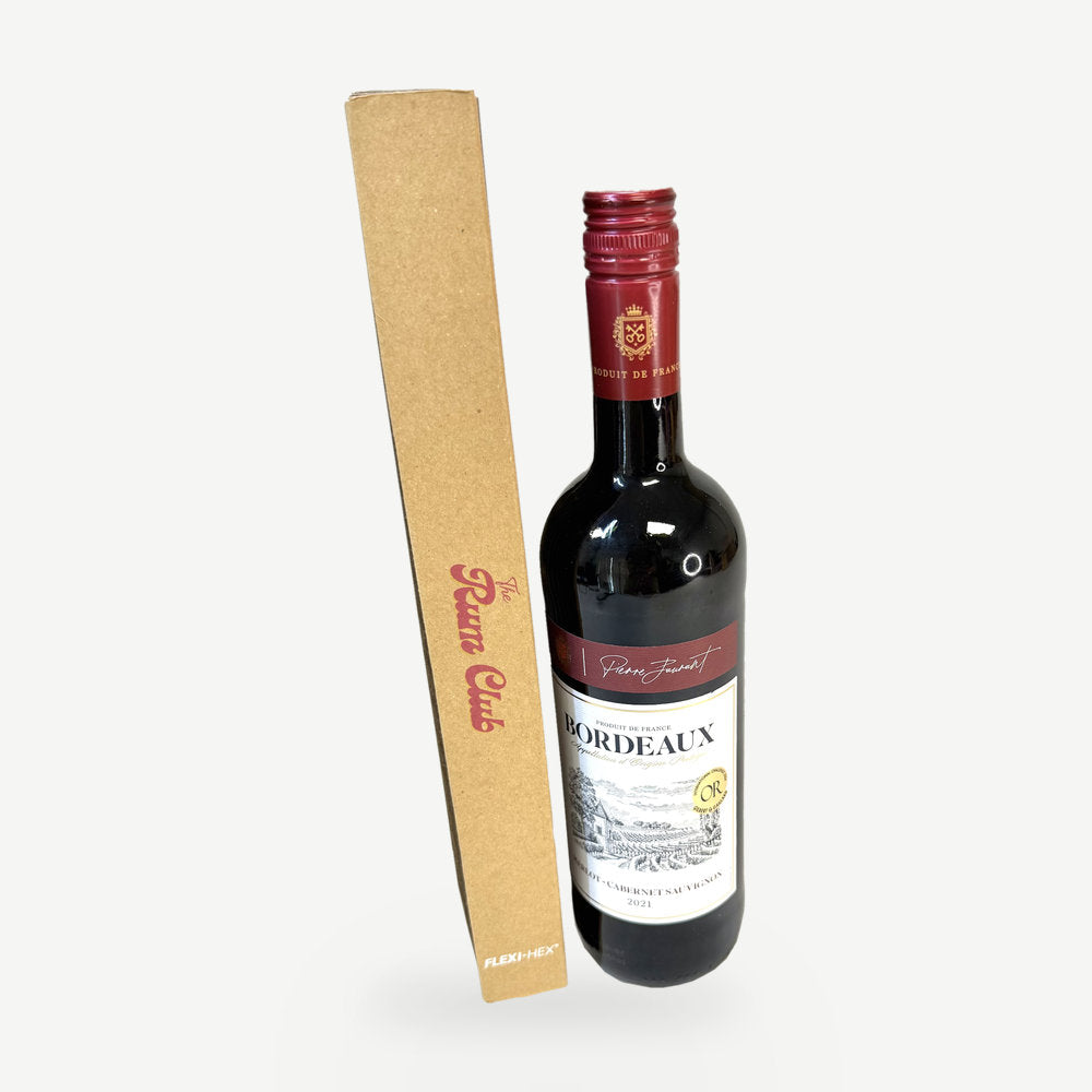 Customised Printed Brown Flexi-Hex® Bottle Sleeves