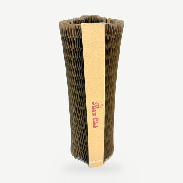 Customised Printed Brown Flexi-Hex® Bottle Sleeves Printed Sample