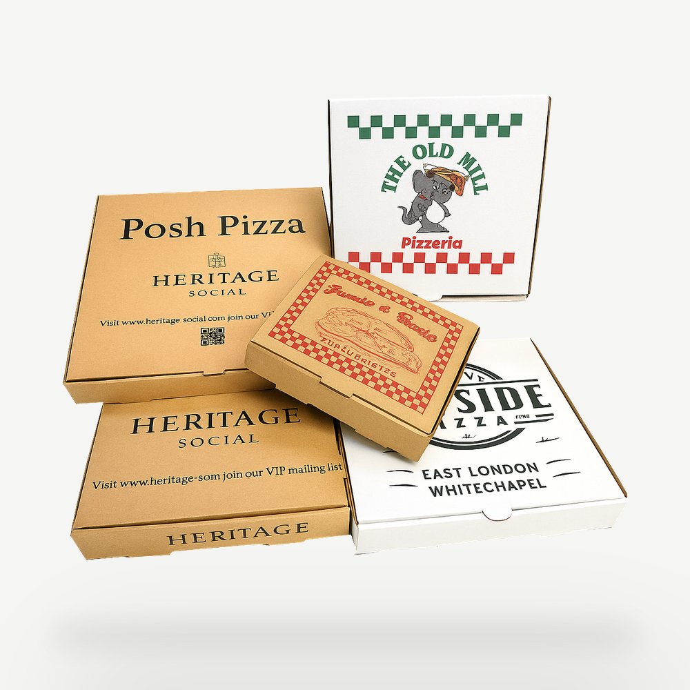 Customised Printed Pizza Boxes