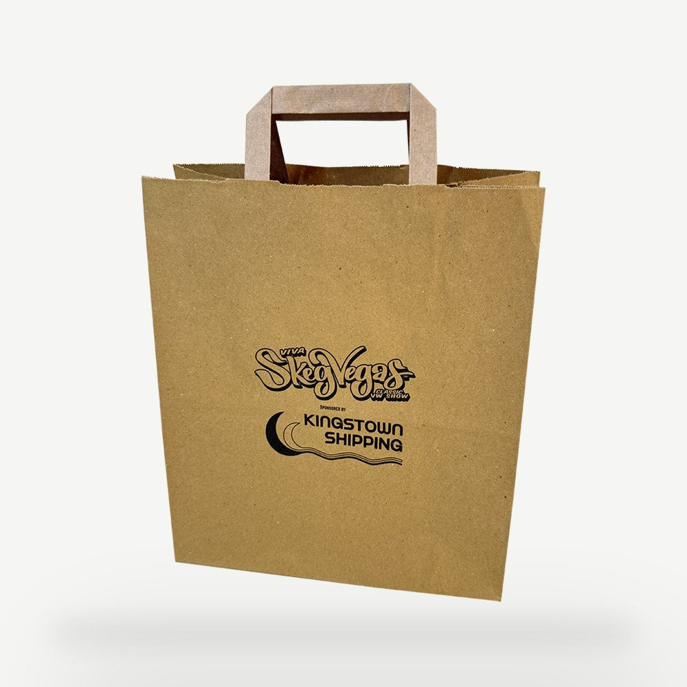 Customised Printed Tape Handle Paper Carrier Bags