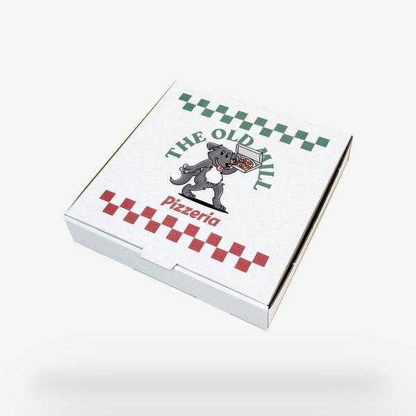 White 9" Pizza Boxes