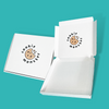 Customised Printed White Postal Boxes - 175x165x22mm