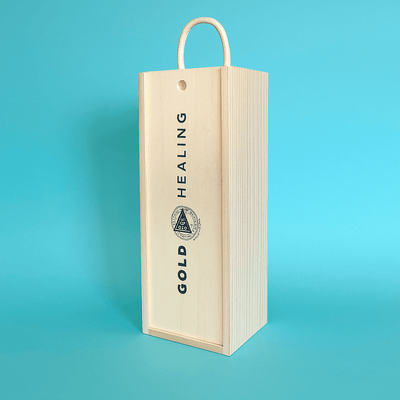 Customised Printed Wooden Bottle Boxes - 335x95x95mm