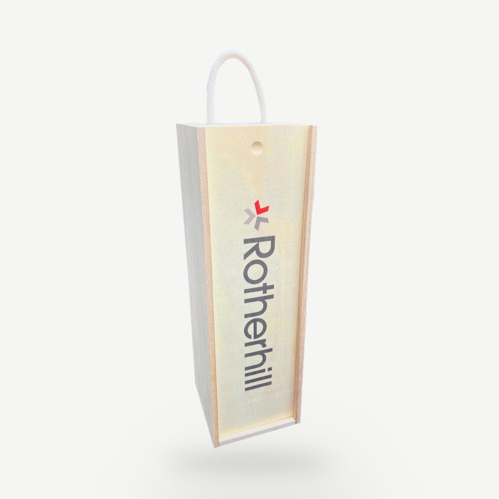 Customised Printed Wooden Bottle Boxes