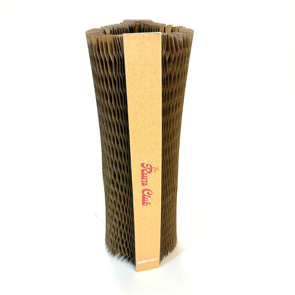 Customised Printed Brown Flexi-Hex® Bottle Sleeves