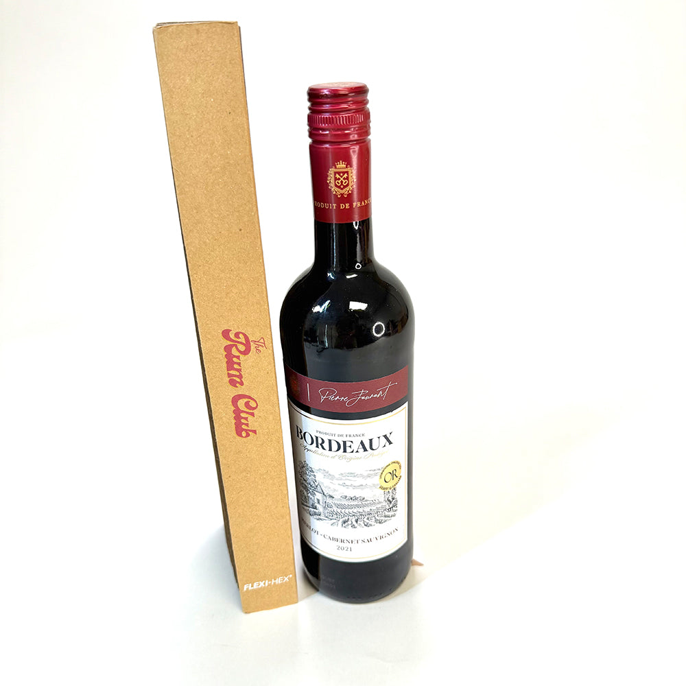 Customised Printed Brown Flexi-Hex® Bottle Sleeves