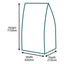Customised Printed Brown Heavy Duty Paper Mailing Bags - 420x215x775mm