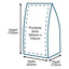 Customised Printed Brown Heavy Duty Paper Mailing Bags - 420x215x775mm