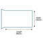 Customised Printed White Padded Envelopes - 100x165mm
