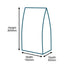 Customised Printed Brown Paper Bags - 150x65x305mm