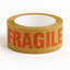 Paper Kraft 'Fragile' Packing Warning Tape - 50mm x 50m