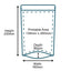 Customised Printed Brown Paper Stand-Up Pouches - 160x230x90mm