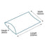Customised Printed Brown C5 Pillow Envelopes - 229x162x35mm - Sample