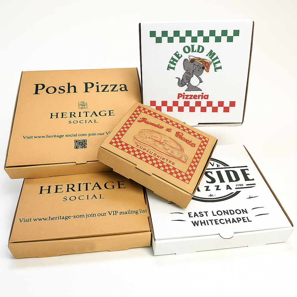 Customised Printed Pizza Boxes