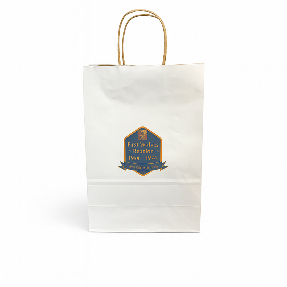 Customised Printed Premium Twist Handle Paper Carrier Bags