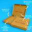 Customised Printed Brown 12 Inch Pizza Boxes - 305x305x38mm - Sample