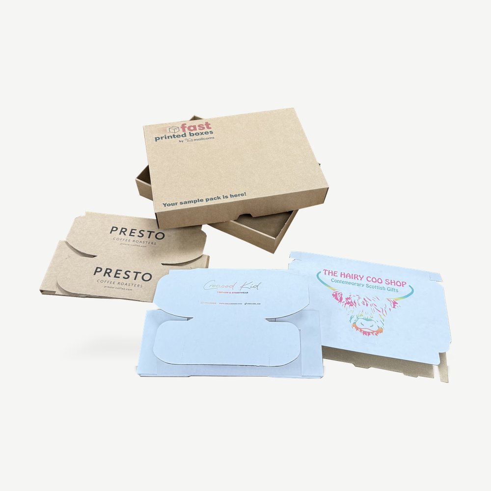 Fast Printed Boxes Sample Pack