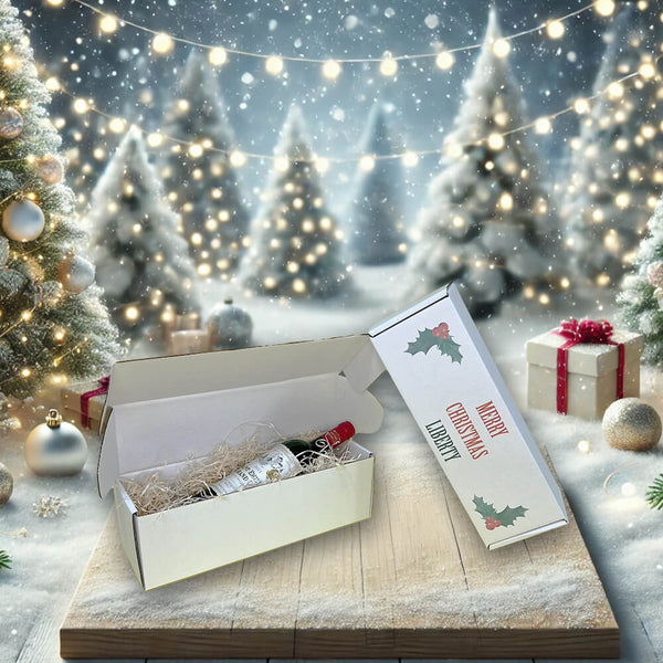 Personalised Bespoke Wine Bottle Box Unique Gift Idea