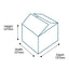 Customised Printed Brown Postal Boxes - 127x127x127mm