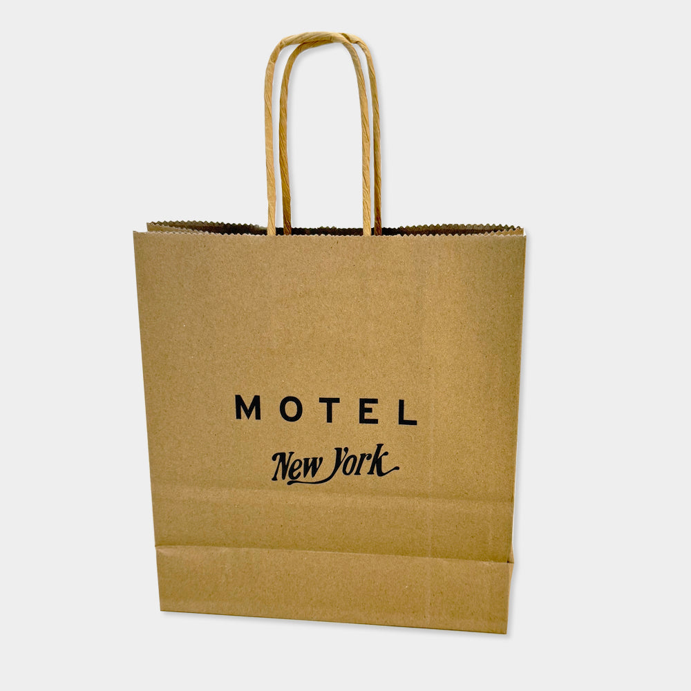 Customised Printed Twist Handle Paper Carrier Bags