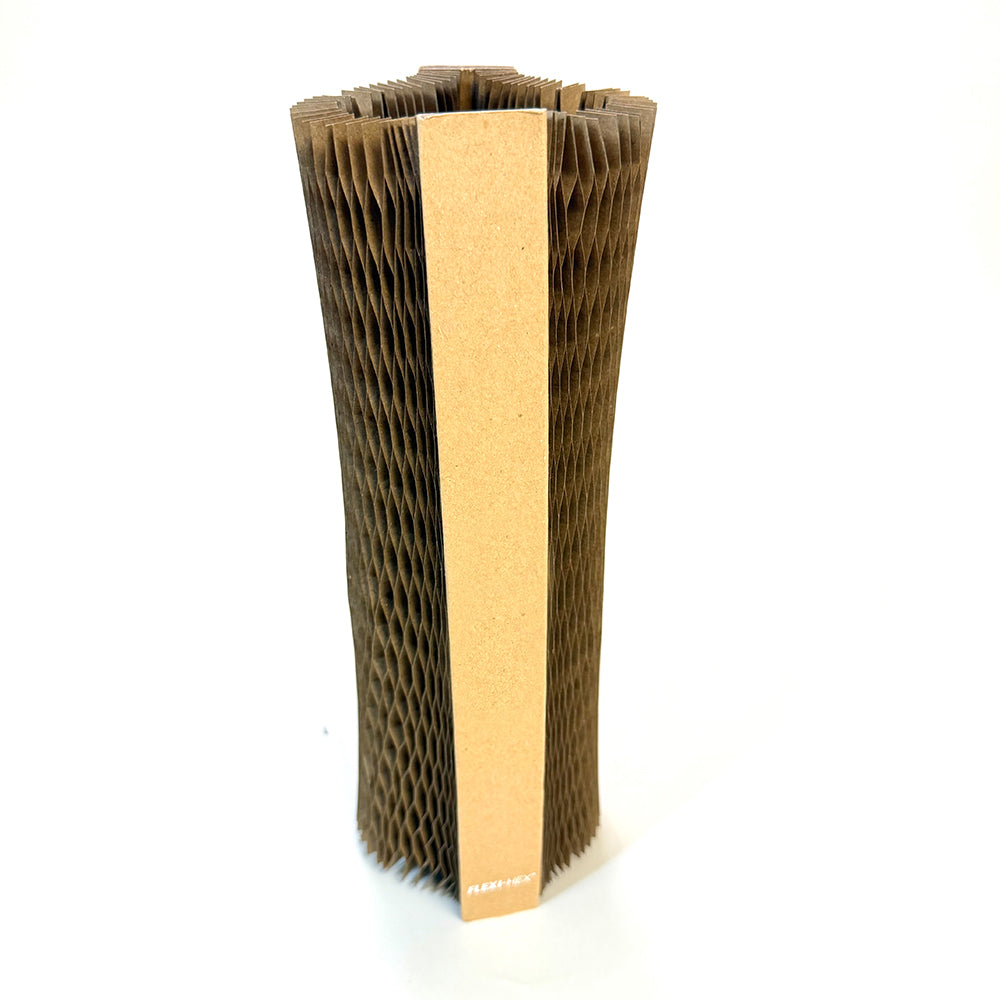 Single Bottle Flexi-Hex Sleeves Packaging Kit - Includes Flexi-Hex Sleeves &amp; Brown Pinch Top Boxes