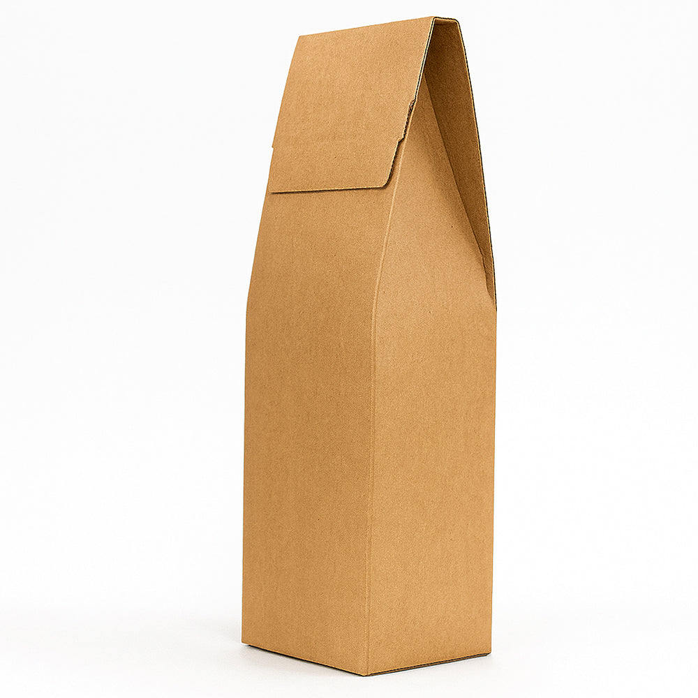 Single Bottle Pinch Top Boxes - 120x120x395mm