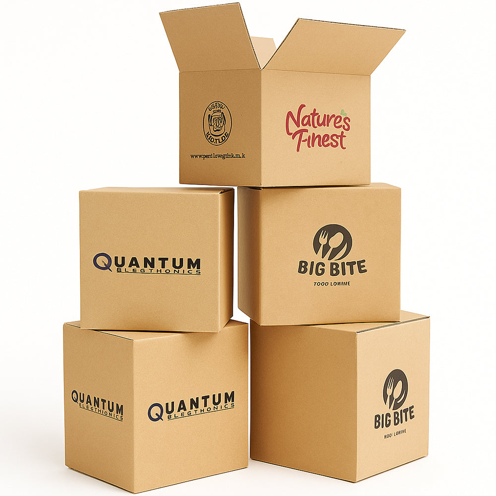 Customised Printed Double Wall Cardboard Boxes