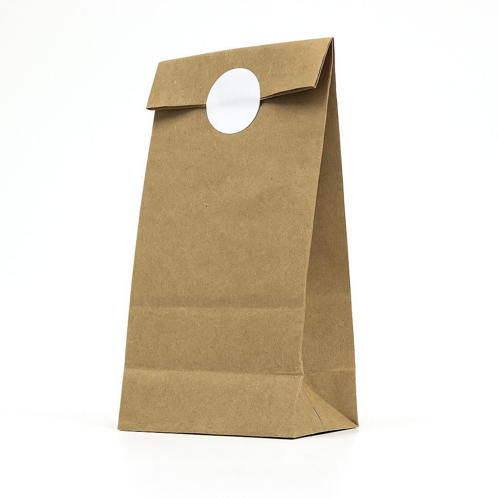 White Paper Circle Labels