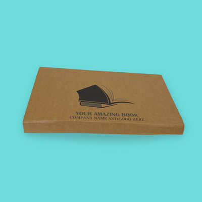Customised Printed Book Wrap Mailers - 216x151x51mm