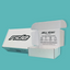Customised Printed White Postal Boxes - 375x255x150mm