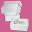 Customised Printed White Postal Boxes - 375x255x150mm - Sample