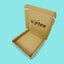 Customised Printed Brown Postal Boxes - 240x240x40mm - Sample