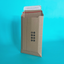 Customised Printed Corrugated Pocket Boxes - 250x150mm - Sample